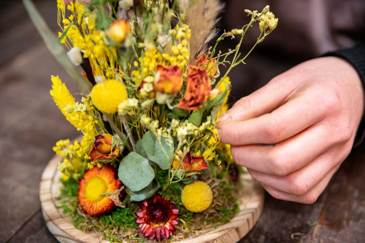 Atelier de fleurs